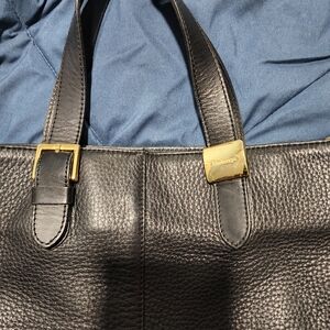 Burberry Black Leather Women's/unisex Bag